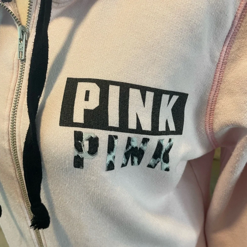 Victoria’s Secret Pink tunic length hoodie - Picture 2 of 9